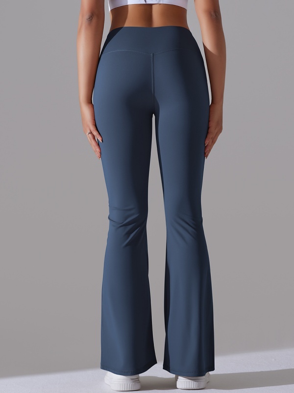 Flexvibe High-Waisted Casual Sporty Wide-Leg Pants