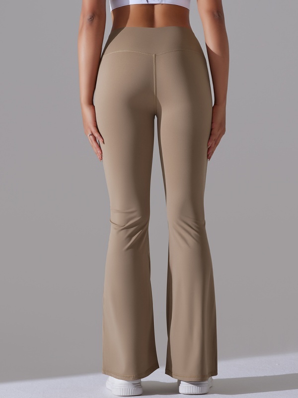 Flexvibe High-Waisted Casual Sporty Wide-Leg Pants