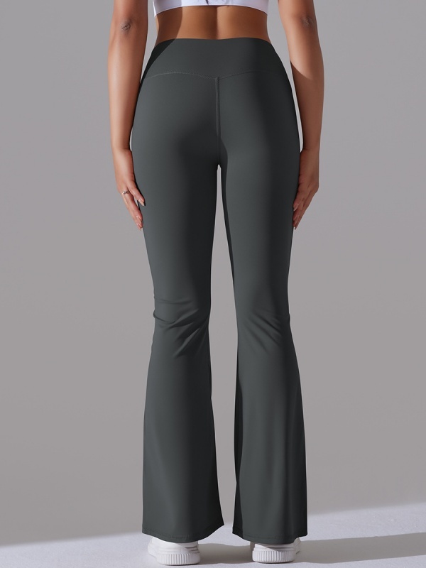 Flexvibe High-Waisted Casual Sporty Wide-Leg Pants