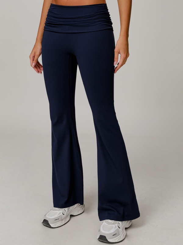 Quick-Dry High-Waisted Wide-Leg Yoga Pants
