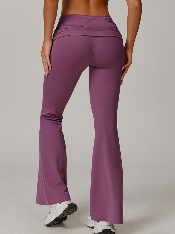 Quick-Dry High-Waisted Wide-Leg Yoga Pants