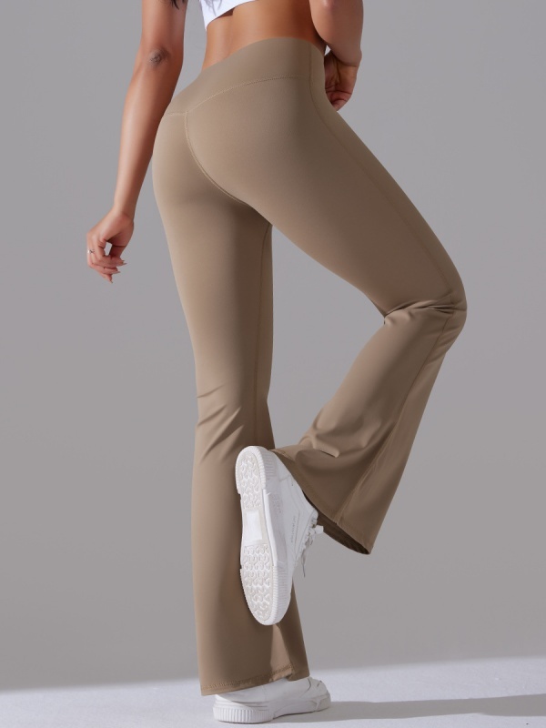 Flexvibe High-Waisted Casual Sporty Wide-Leg Pants