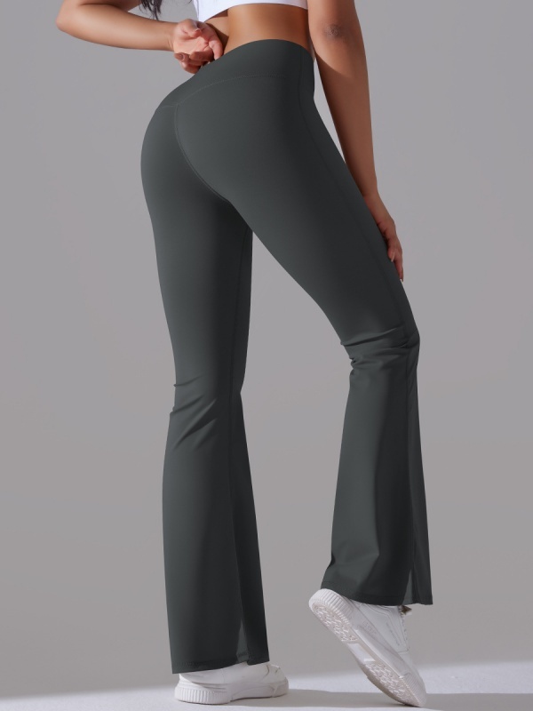 Flexvibe High-Waisted Casual Sporty Wide-Leg Pants