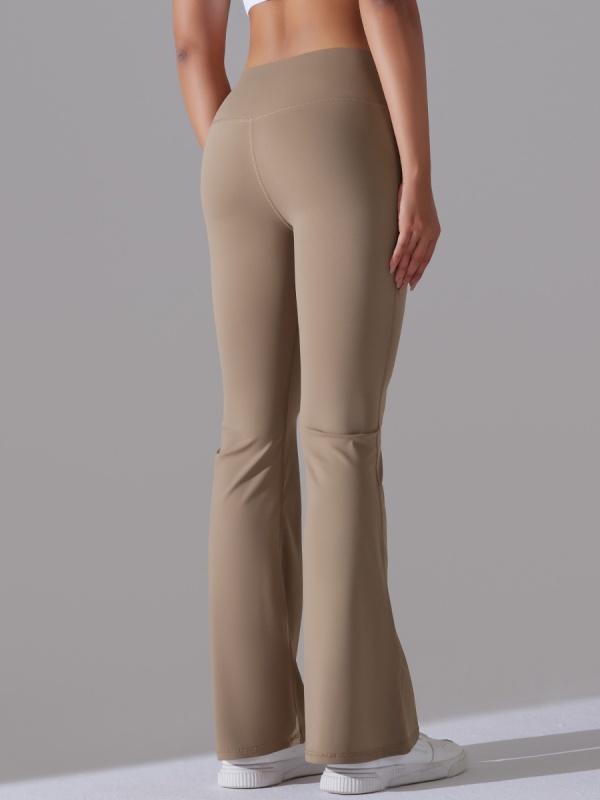 Flexvibe High-Waisted Casual Sporty Wide-Leg Pants