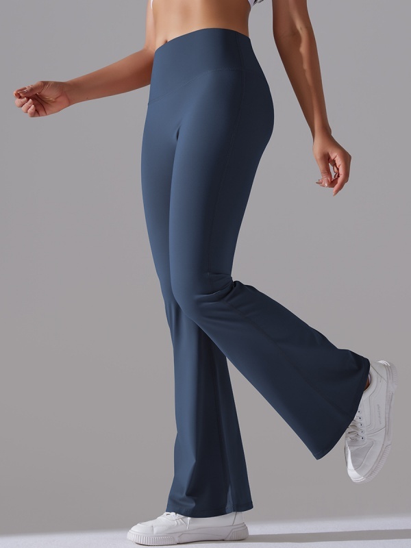 Flexvibe High-Waisted Casual Sporty Wide-Leg Pants