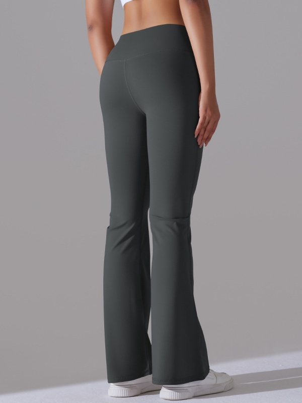 Flexvibe High-Waisted Casual Sporty Wide-Leg Pants