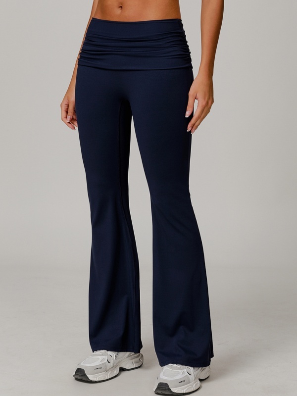 Quick-Dry High-Waisted Wide-Leg Yoga Pants