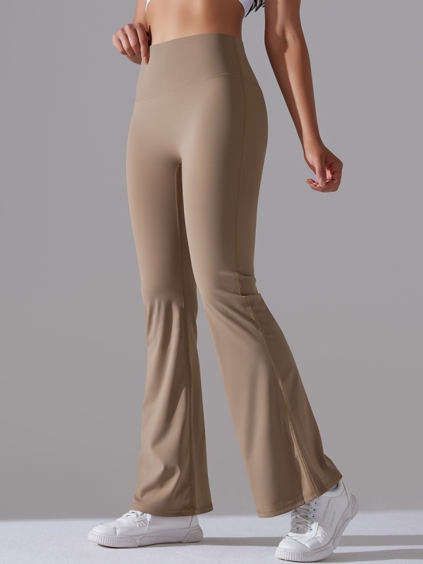 Flexvibe High-Waisted Casual Sporty Wide-Leg Pants