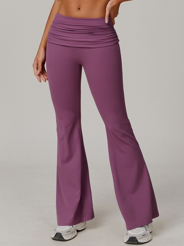 Quick-Dry High-Waisted Wide-Leg Yoga Pants