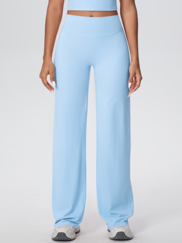 Flexvibe High Waisted Wide Leg Yoga Pants - Buttery Soft Tummy Control Inclusive Fit for Gym