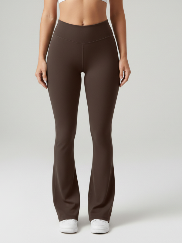 Cargo-style Fitness Yoga Flare Pants