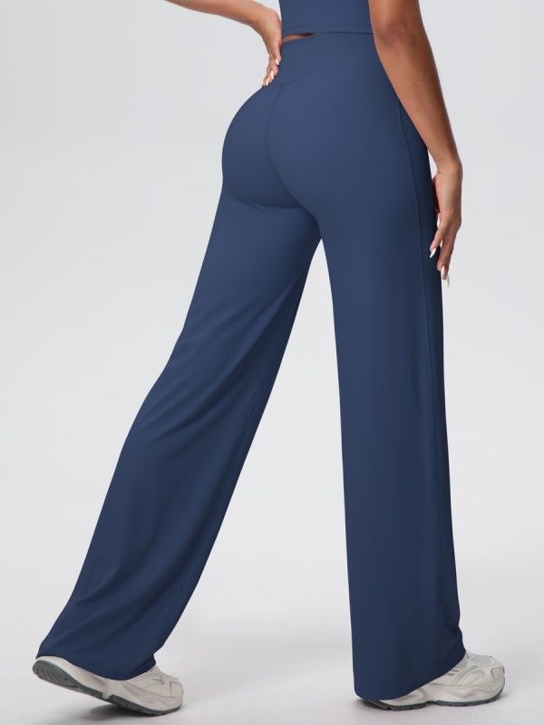 Flexvibe High Waisted Wide Leg Yoga Pants - Buttery Soft Tummy Control Inclusive Fit for Gym