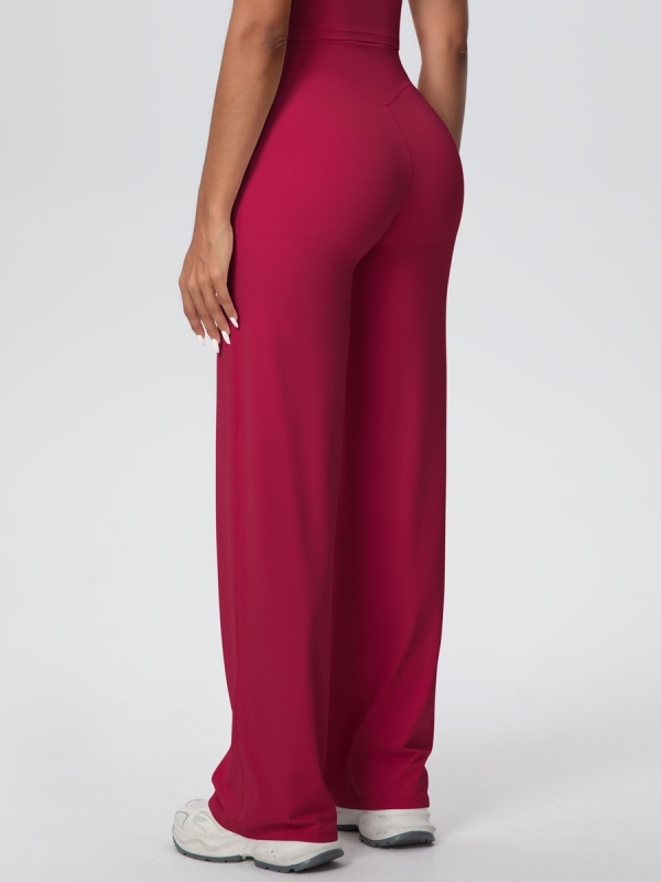 High-waisted Wide-leg Fitness Yoga Pants