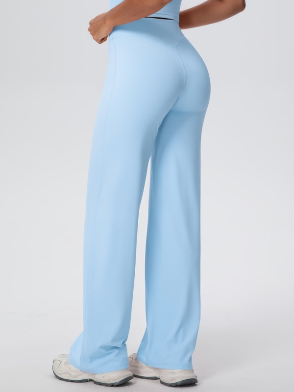 Flexvibe High Waisted Wide Leg Yoga Pants - Buttery Soft Tummy Control Inclusive Fit for Gym