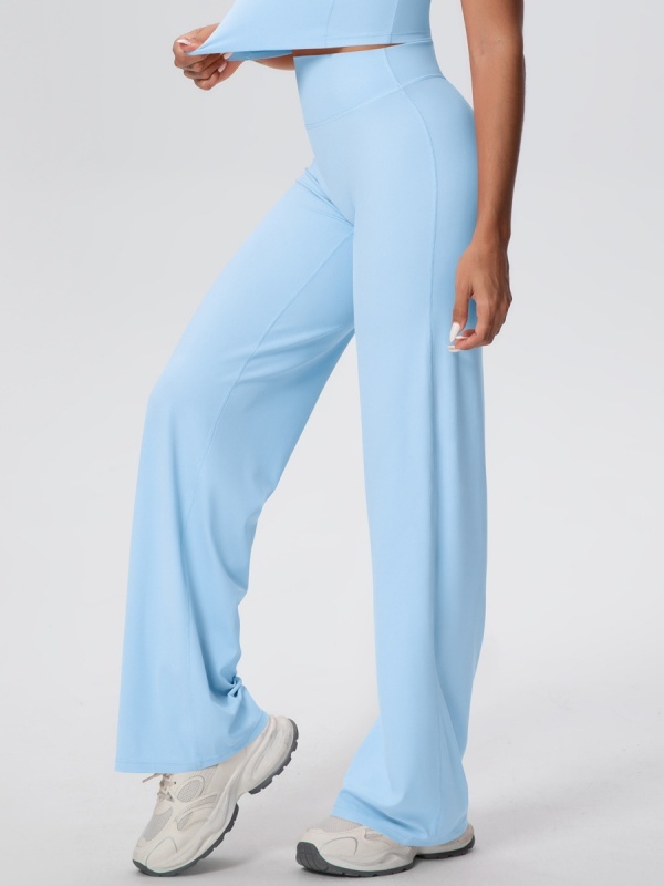 Flexvibe High Waisted Wide Leg Yoga Pants - Buttery Soft Tummy Control Inclusive Fit for Gym
