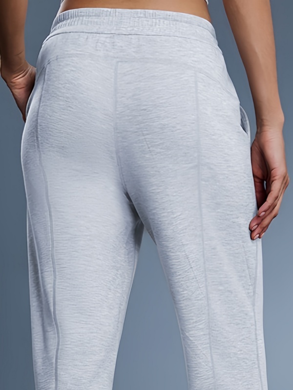 High-Waisted Wide-Leg Sweatpants for Autumn and Winter