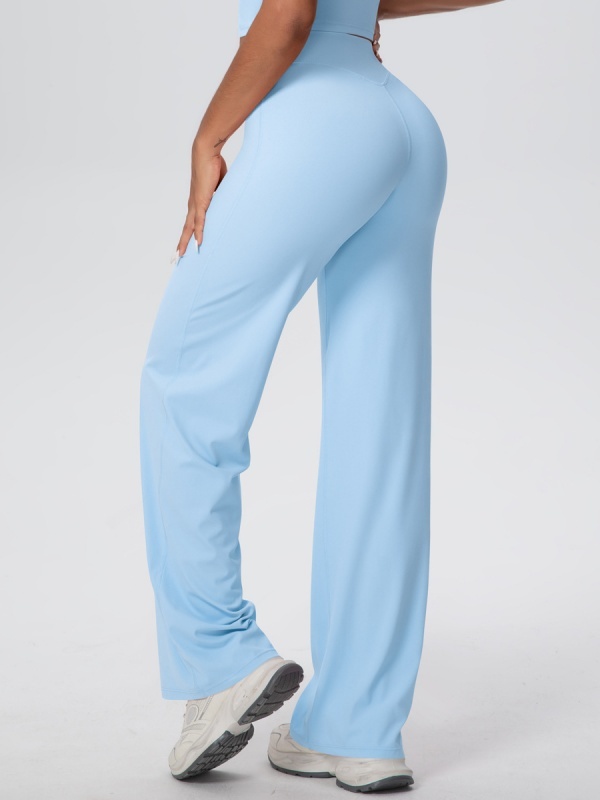 Flexvibe High Waisted Wide Leg Yoga Pants - Buttery Soft Tummy Control Inclusive Fit for Gym