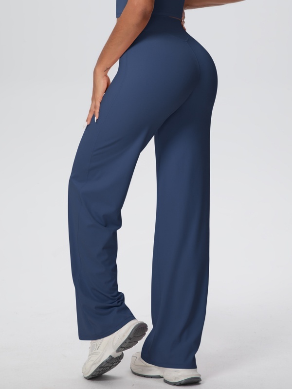 Flexvibe High Waisted Wide Leg Yoga Pants - Buttery Soft Tummy Control Inclusive Fit for Gym