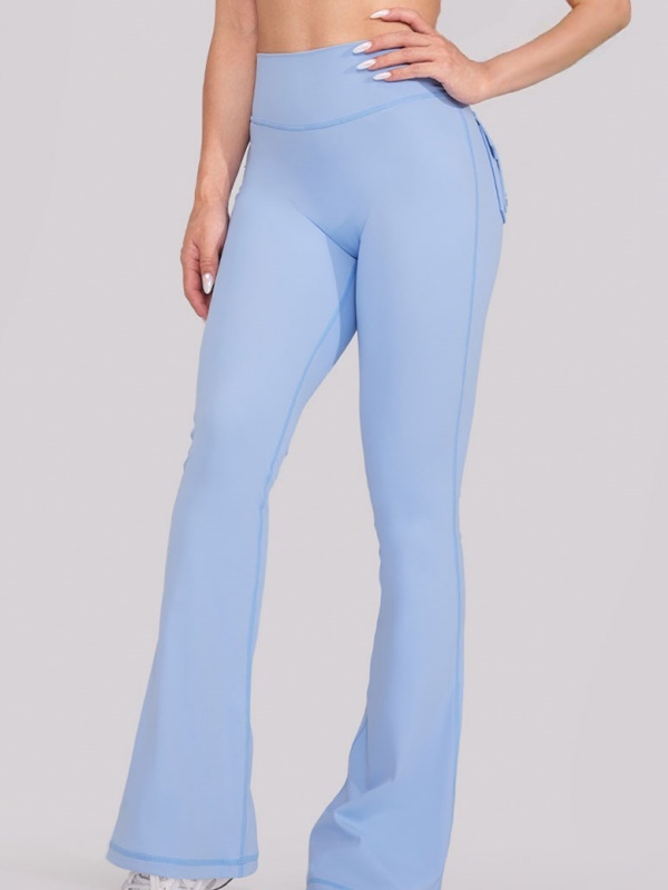 Cargo-style Fitness Yoga Flare Pants