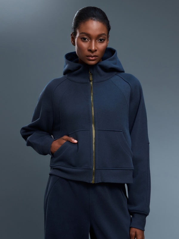 Autumn & Winter Turtleneck Hooded Fleece-Lined Sweatshirt