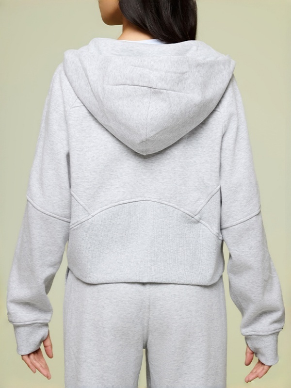 Autumn & Winter Turtleneck Hooded Fleece-Lined Sweatshirt