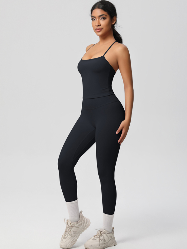 Double-sided Brushed Yoga Wear Set