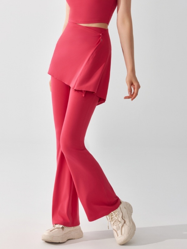 Detachable Two-Piece High-Waisted Flare Pants