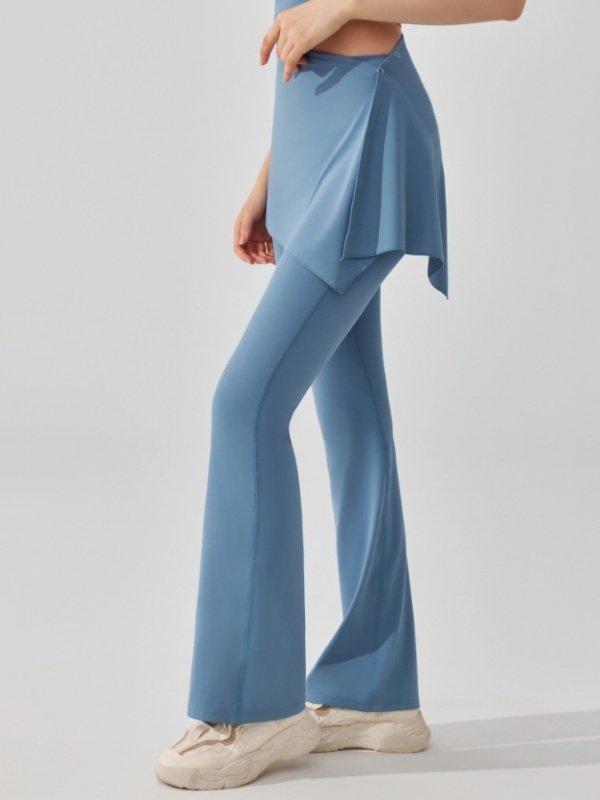 Detachable Two-Piece High-Waisted Flare Pants