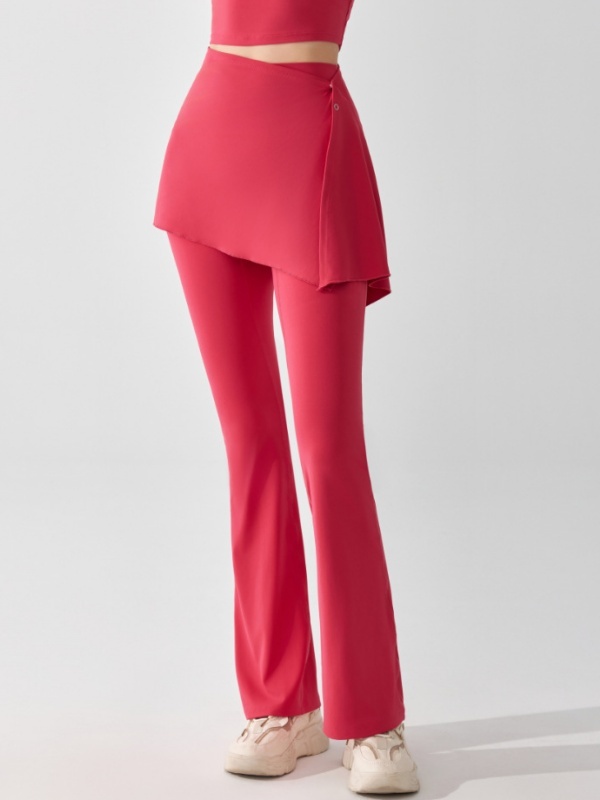 Detachable Two-Piece High-Waisted Flare Pants