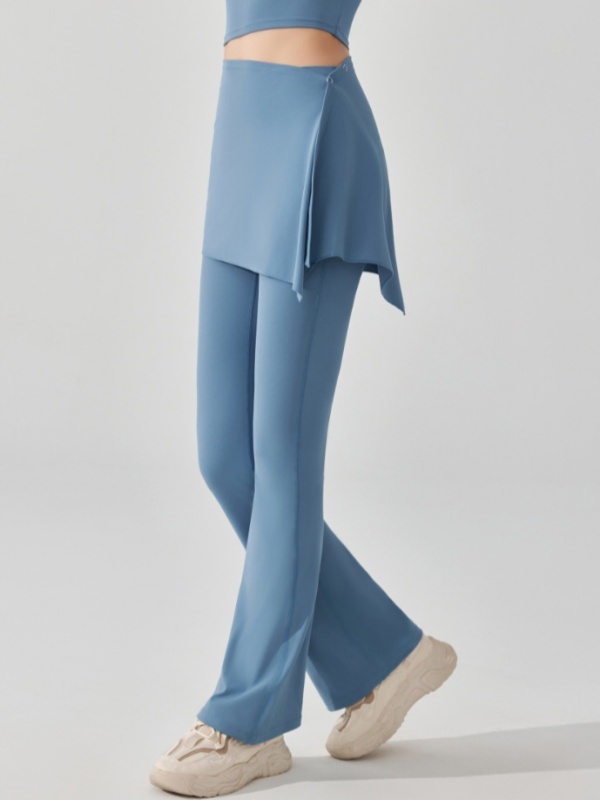Detachable Two-Piece High-Waisted Flare Pants