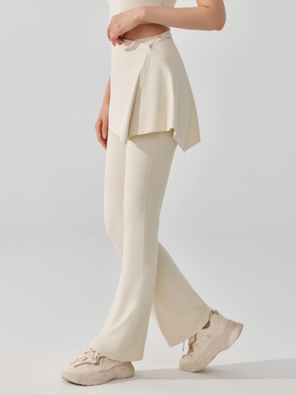 Detachable Two-Piece High-Waisted Flare Pants