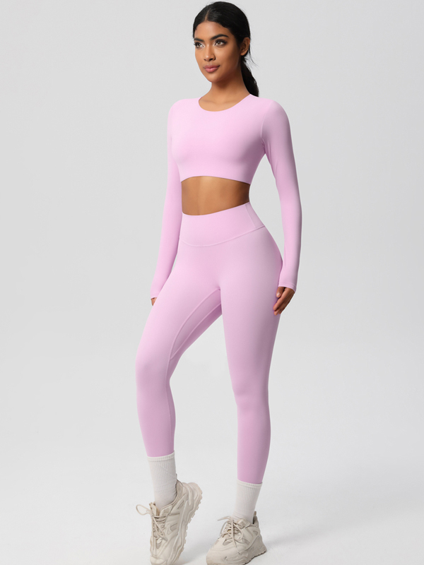 Double-Sided Brushed Yoga Wear Set