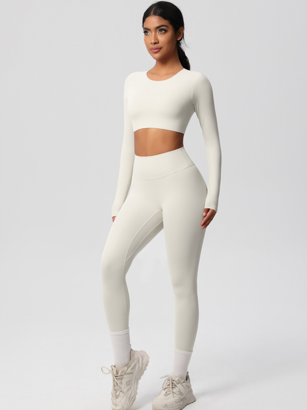 Double-Sided Brushed Yoga Wear Set