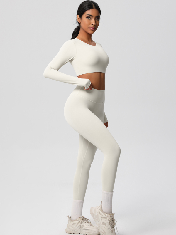 Double-Sided Brushed Yoga Wear Set