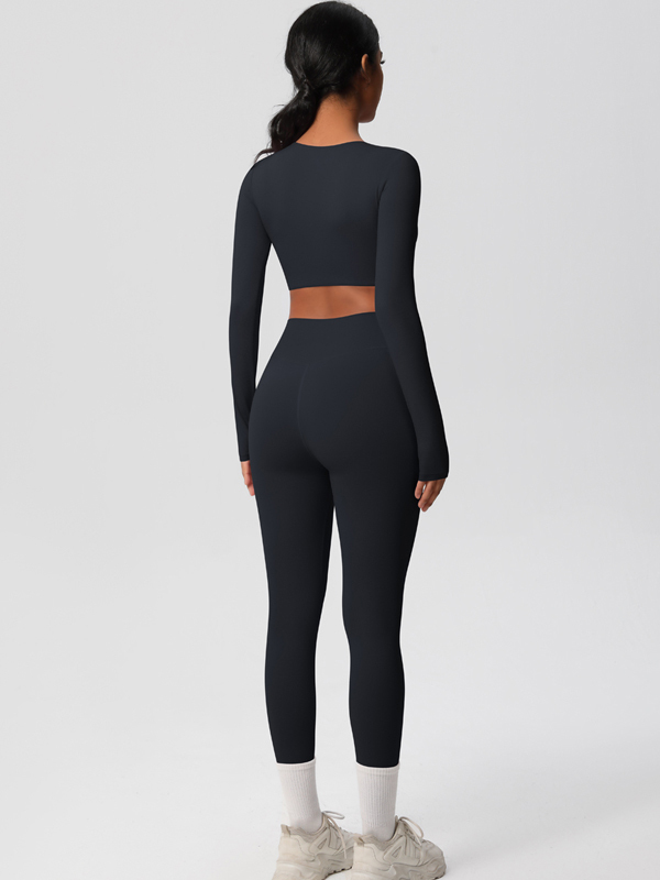 Double-Sided Brushed Yoga Wear Set