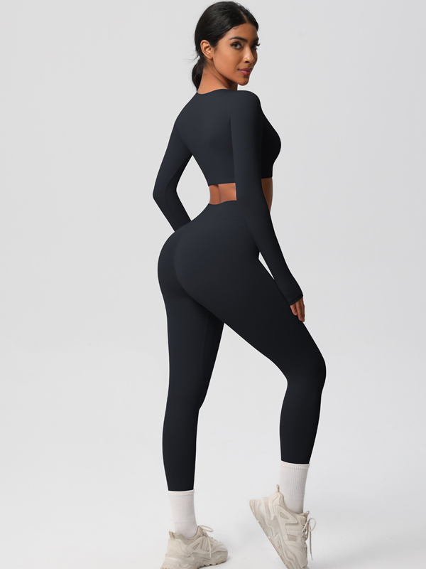 Double-Sided Brushed Yoga Wear Set