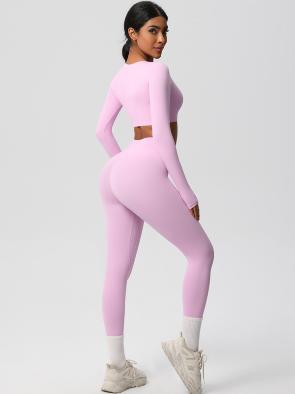 Double-Sided Brushed Yoga Wear Set
