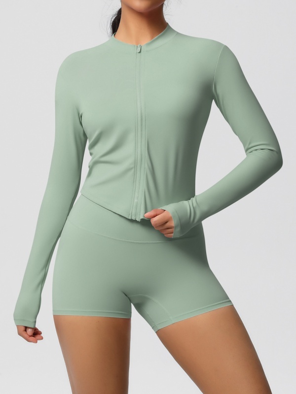 Flexvibe Fleece-Lined Slim-Fit Shorts for Yoga