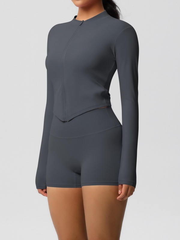 Flexvibe Fleece-Lined Slim-Fit Shorts for Yoga