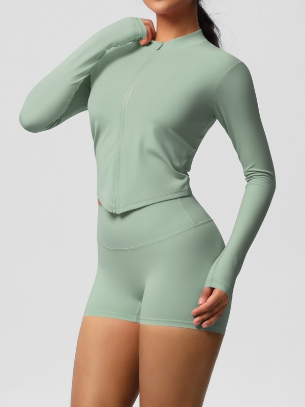 Flexvibe Fleece-Lined Slim-Fit Shorts for Yoga