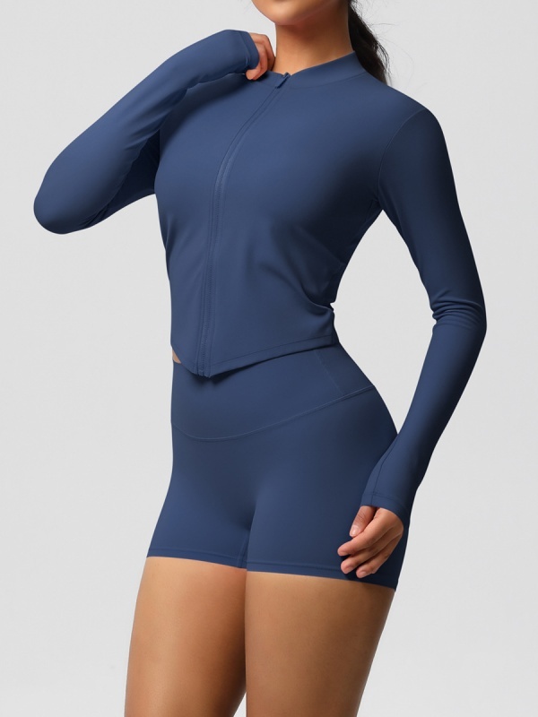 Flexvibe Fleece-Lined Slim-Fit Shorts for Yoga