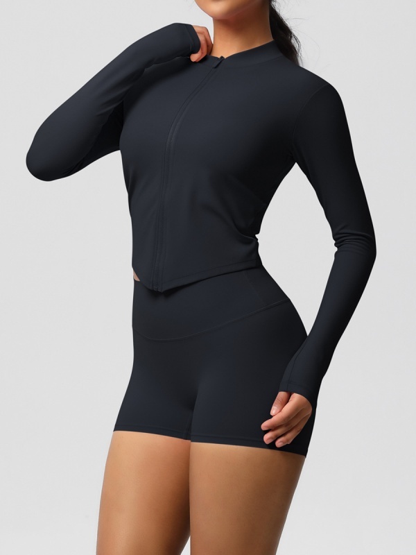 Flexvibe Fleece-Lined Slim-Fit Shorts for Yoga
