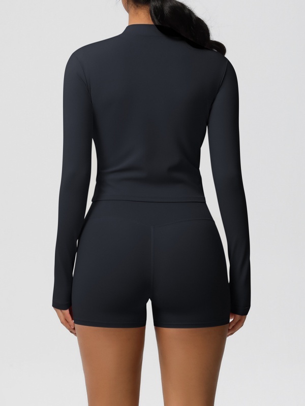 Flexvibe Fleece-Lined Slim-Fit Shorts for Yoga