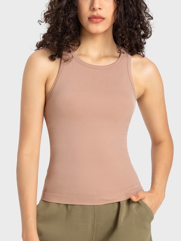 Flexvibe High-Stretch Sports Top - Breathable Moisture-Wicking Non-Slip Yoga Gym Workout Top