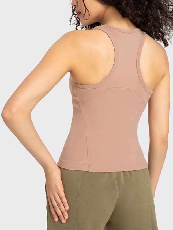 Flexvibe High-Stretch Sports Top - Breathable Moisture-Wicking Non-Slip Yoga Gym Workout Top