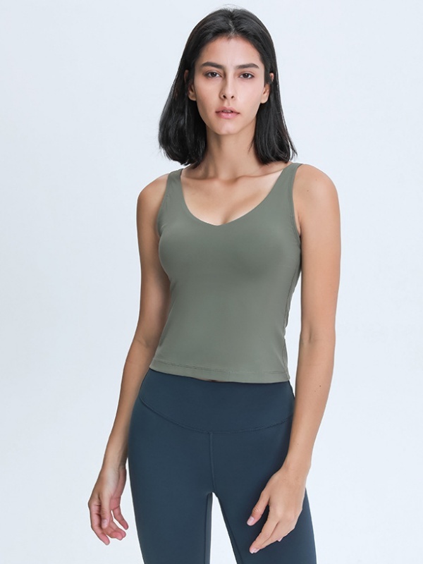 V-Neck Yoga Tank Top