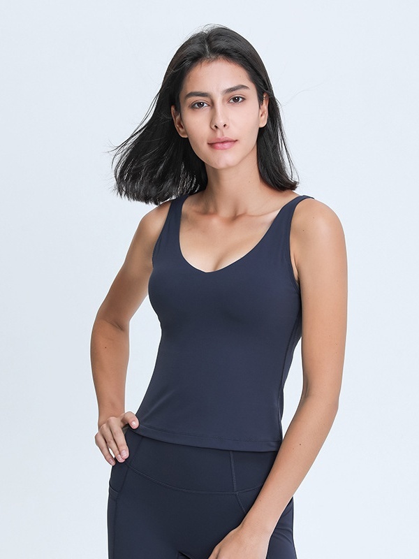 V-Neck Yoga Tank Top