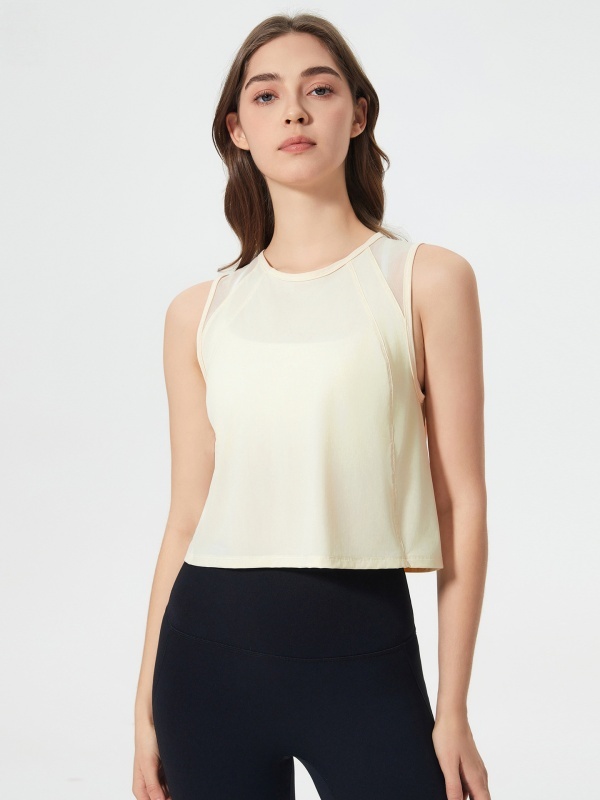 Sleeveless Cropped Tank Top