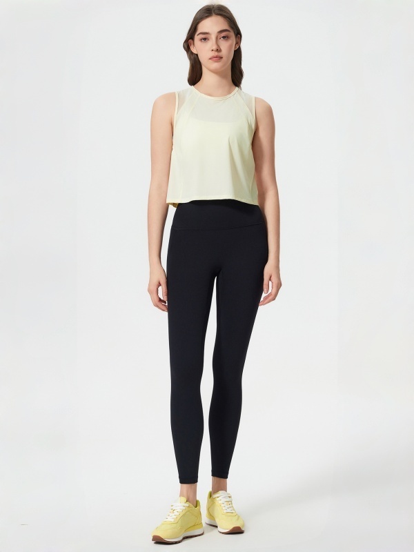 Sleeveless Cropped Tank Top