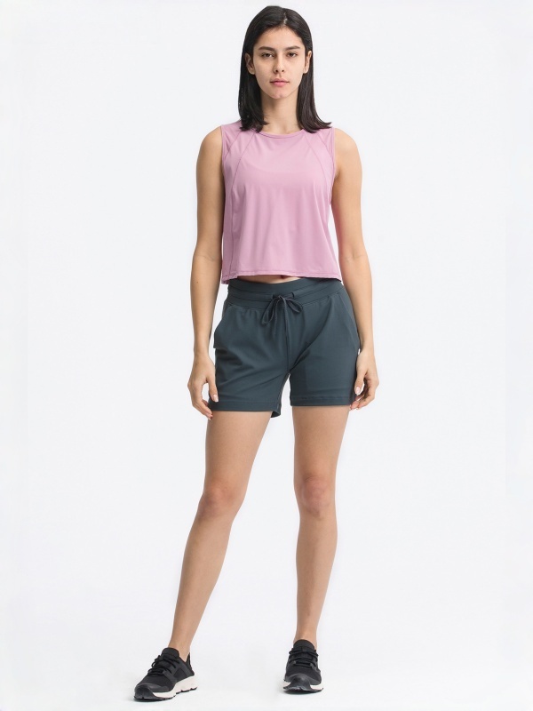 Sleeveless Cropped Tank Top